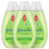 Johnson’s Baby Champú Camomila, ideal para toda la familia – 3 x 300 ml