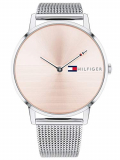 Tommy Hilfiger Reloj analógico para Mujeres. de Cuarzo con Correa en Acero Inoxidable 1781970