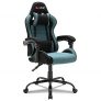 ALEAVIC Silla Gamer,Silla Gaming,Silla de Oficina Ergonómica Silla Racing con Respaldo Alto.(Azul)