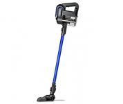 Taurus Ultimate Animal Care- Aspirador Escoba, Aspirador de Mano 2 en 1, Sin Cable, Baterías de Litio, Zapata Para Suelo Motorizada, Zapata Motorizada Para Eliminar Pelo de Animal, Azul y Negro