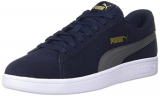 Puma Smash V2, Zapatillas Unisex Adulto, Azul New Navy/Castlerock Team Gold, 44.5 EU