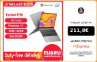 Portátil ultraligero TECLAST F7S, 14.1″ FHD (1.920×1.080) IPS, Intel Celeron N3350, 8GB RAM, 128GB SSD (ampliable con SSD y MicroSD), HD Graphics 500, Windows 10, decodificación 4K/60fps, WiFi dual, USB C|Ordenadores portátiles|