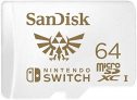SanDisk microSDXC UHS-I Tarjeta para Nintendo Switch 64GB, Producto con Licencia de Nintendo, Color Blanco