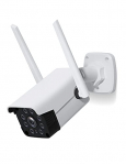 NETVUE Camara Vigilancia WiFi Exterior 1080P , Cámara IP Exterior IP66 a Prueba de Agua y Polvo Camara de Vigilancia Exterior Detección de Movimiento&Visión Nocturna&Compatible con Alexa