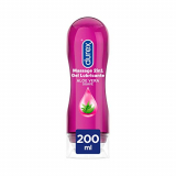 Durex Gel Lubricante Massage 2 en 1 Gel de Masaje y Lubricante Íntimo con Aloe Vera – 200 ml