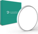 DODOPEN Plafon Led Techo 24W, Lamparas de Techo Salon, 5000K 2400LM Lámpara Led Techo Redondo para Baño Dormitorio Cocina Sótano Balcón Ultra Fina 29 * 2.5cm