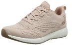 Skechers BOBS SQUAD GLAM LEAGUE, Zapatillas para Mujer, Blush Engineered Knit/ Rose Gold Trim, 39 EU