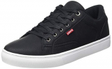 Levi’s Corto, Zapatillas Hombre, Black Normal, 45 EU