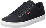 Levi’s Corto, Zapatillas Hombre, Black Normal, 45 EU
