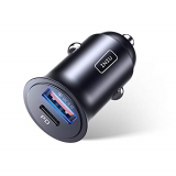 INIU Cargador Coche, Total-60W 5A PD QC3.0 Carga rapida Cargador Movil Coche USB C, Adaptador Totalmente Metálico para iPhone 12 11 X 8 Samsung S20 Huawei P30 P20 Xiaomi Redmi MacBook AirPods Tablets