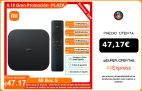 [€50 €8 código:8VERANOALI] Xiaomi Mi Box S, Inteligente Box TV Android 4k Ultra HD Set Top Box 2G 8G WIFI BT 4.2 Reproductor multimedia de transmisión Google Cast|Decodificadores|