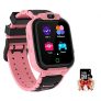 Winnes Reloj Inteligente para Niños, Prueba de Agua Smartwatch niños con Música,Juegos, Calculadora,Regalo de Cumpleaños Niños de 3 a 12 Niños Niñas (Pink)
