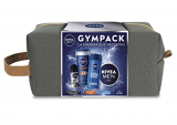 NIVEA MEN Neceser Gimnasio Gympack, neceser de regalo con gel de ducha (1 x 250 ml), champú (1 x 250 ml), desodorante roll on (1 x 50 ml) y NIVEA MEN Creme (1 x 75 ml)
