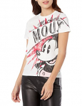 Desigual TS_Mickey Boom Camiseta, Blanco, M para Mujer
