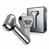 yoose Máquina de afeitar eléctrica, Maquinilla de afeitar eléctrica para hombres, Afeitadora eléctrica de triple hoja, cuerpo de aleación, Modo de 2 velocidades