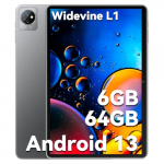 Blackview Tablet 10 Pulgadas Tab 30 WiFi 2024, WiFi 6 Android 13 Tablet con 6 (2+4) GB RAM + 64GB ROM/TF 1TB, Widevine L1 FHD+ IPS Tabletas, 5100mAh/Bluetooth 5.2/Google GMS/Tipo C