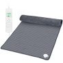 LIFOCI Manta Electrica Lumbar Pequeña – 80×60 CM Almohadilla Térmica Electrica de 6 Calentamiento Niveles, 8 Modes Temporizadores, el Calefactora Rápido Superficie para Cintura, Espalda, Abdomen
