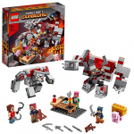 LEGO 21163 Minecraft La Batalla por la Piedra Roja, Juguete de Construcción
