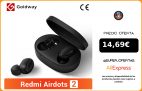 Xiaomi auriculares inalámbricos Redmi AirDots 2, por Bluetooth 5,0, TWS, modo Lag bajo, izquierda y derecha, estéreo, enlace automático|Auriculares y audífonos|