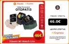 Xiaomi Mi Watch Lite Reloj GPS/GLONASS integrado | Pantalla a color de 1,4 «| Resistencia al agua 5 ATM|Relojes inteligentes|