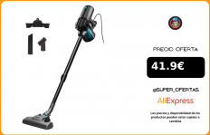 Cecotec Aspirador Vertical Conga Thunderbrush 560. Tecnología ciclónica, Filtro de Alta eficiencia, Radio de acción 6 Metros.|Aspiradoras|