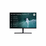 Xiaomi Monitor 1C 23.8″ FHD (ISP, 1920×1080, 16:9, 60Hz, 6ms, 250cd/m2, HDMI + VGA, 178º, 3 lados sin bordes), negro