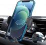 Amazon Brand – Eono Soporte Móvil Coche Ventilación,Universal Soporte Teléfono Porta Rejillas del Aire 360° Rotación,Porta Movil Coche Compatible con Smartphone iPhone13/12,Galaxy,Samsung,Huawei,etc