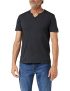 Jack & Jones Jjesplit Neck tee SS Noos-Camiseta de Manga Corta, Negro/Ajuste: Slim, XXL para Hombre