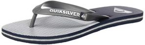 Quiksilver Molokai Tijuana, Zapatos de Playa y Piscina Hombre, Negro (Grey/Grey/Black Xssk), 43 EU