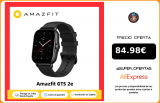 Amazfit GTS 2e,Smartwatch,Reloj inteligente,5 ATM,24 días de batería,Control del ritmo cardíaco 24H,90 modos deportivos|Relojes inteligentes|