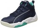 PUMA Rebound Future EVO, Zapatillas Unisex Adulto, Night Cloud Green White, 43 EU