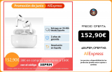 Apple Airpods PRO, auriculares bluetooth inalámbrico, original, cancelación de ruido, resistencia al agua, tres tamaños, siri|Auriculares y audífonos|