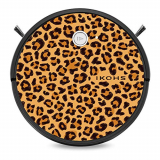 IKOHS NETBOT S15 – Robot aspirador profesional 4 en 1: barre, aspira, pasa la mopa y friega (Netbot s15 / Leopard print)