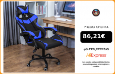 Silla ergonómica con reposapiés para juegos de oficina, silla giratoria ajustable de cuero Espalda alta, escritorio de ordenador con reposacabezas|Sillas de oficina|