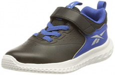 Reebok Rush Runner 4.0 Syn Alt, Zapatillas de Deporte, Core Black/Court Blue/Silver Metallic, 31 EU