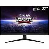 MSI Optix G271 – Monitor Gaming de 27″ FullHD 144Hz (1920 x 1080p, Panel IPS, ratio 16:9, AMD FreeSync, brillo 250nits, 1 ms de respuesta) Negro