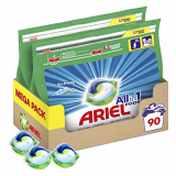 Ariel Pods Detergente Lavadora Cápsulas, 90 Lavados (Pack 2 x 45), Fragancia Frescor Los Alpes