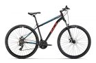 Conor Indi 29 Disco Mecanico 18 Bicicleta, Adultos Unisex, Negro/Rojo, L