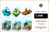 La Octonauts figuras de acción de juguete Octonauts coche capitán bebé niños regalo de Navidad con caja de venta al por menor|Figuras de acción|