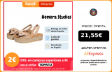 Hemera Studios Sandalias Plataforma Plana Menorquina Esparto Lazo Alpargatas Mujer 2021 Verano con Correa Trasera Multicolor|Sandalias de mujer|