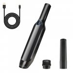 E-More Aspiradora de Mano, Aspirador Coche Inalámbrica Portátil Aspirador Inalámbrico Seco y Húmedo, 5KPa 60W Aspirador Mano Sin Cable Potente para Oficina, Hogar, Coche, Sofas