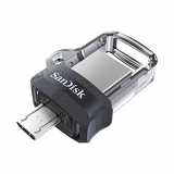 SanDisk Ultra Dual m3.0 – Unidad Dual con conector micro-USB en un extremo y un conector USB 3.0, 32 GB