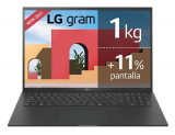 LG Gram 17Z90P-G.AD98B – Ordenador Portátil i7 17 pulgadas ultrafino, Windows 11 Home, 32GB RAM, 1TB SSD, Teclado QWERTY español, color Negro