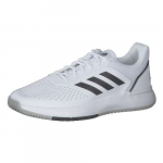 adidas Courtsmash, Tennis Shoe Hombre, Cloud White/Core Black/Grey, 40 EU