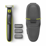 Philips OneBlade QP2520/65 – Recortador de Barba con 3 peines y funda de viaje