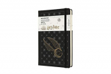 Moleskine – Agenda diaria (de 18 meses, agenda 2021 Harry Potter, gran formato 13 x 21 cm), color Negro
