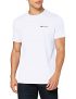 Champion Hombre – Camiseta Classic Small Logo – Blanco, M