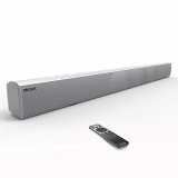 LONPOO 40W TV Barra de Sonido Bluetooth 2.0 Canales DSP Estéreo Bass Sistema, Diseñado para Cine en Casa