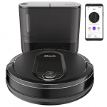 Shark Robot Aspirador con vaciado automático IQ Robot [RV1000SEU], Anti hair wrap, alfombras y suelos duros, app wifi, pelo de mascotas