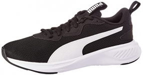 PUMA Incinerar, Zapatillas para Correr Unisex Adulto, Negro, Blanco, 39 EU
